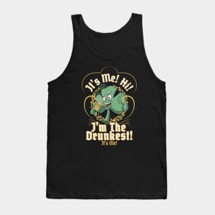 It's Me! Hi! I'm The Drunkest! It's Me! St Patricks Day Tank Top